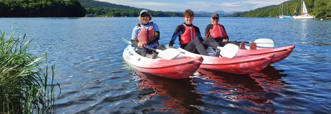Kayak, paddleboard & row boat hire