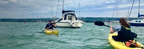 Family kayak and paddleboard hires in Fareham