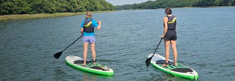 Hire a kayak or paddleboard on the River Hamble