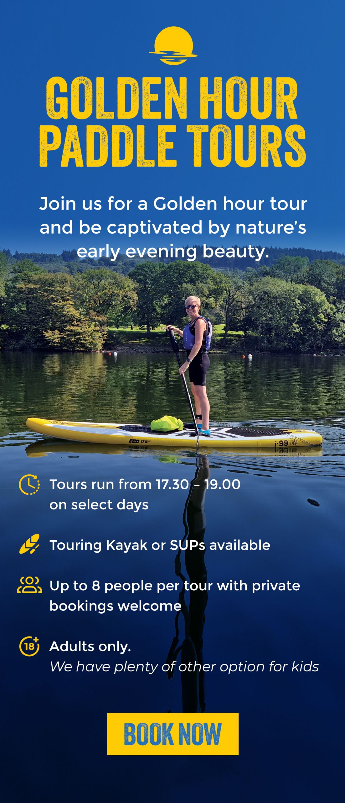 Golden Hour Paddle Tours with Stoked Watersports